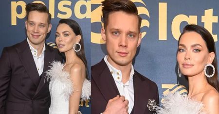 Michał Mikołajczak i Edyta Zając strzelają miny na urodzinach Polsatu! Będą chodzić częściej na ścianki? (ZDJĘCIA)