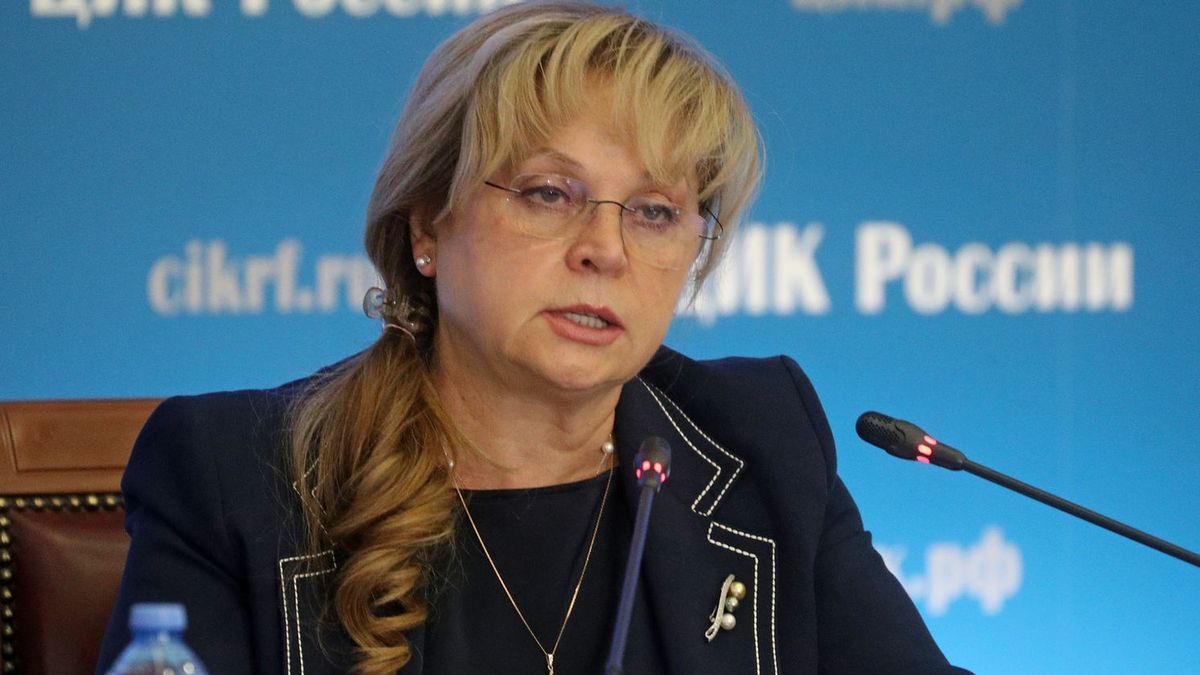 Ella Pamfilova, szefowa Centralnej Komisji Wyborczej w Rosji