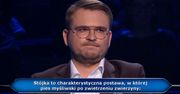 "Milionerzy". Był pewny siebie i szedł jak burza. "Przejechał się" na pytaniu o polowania