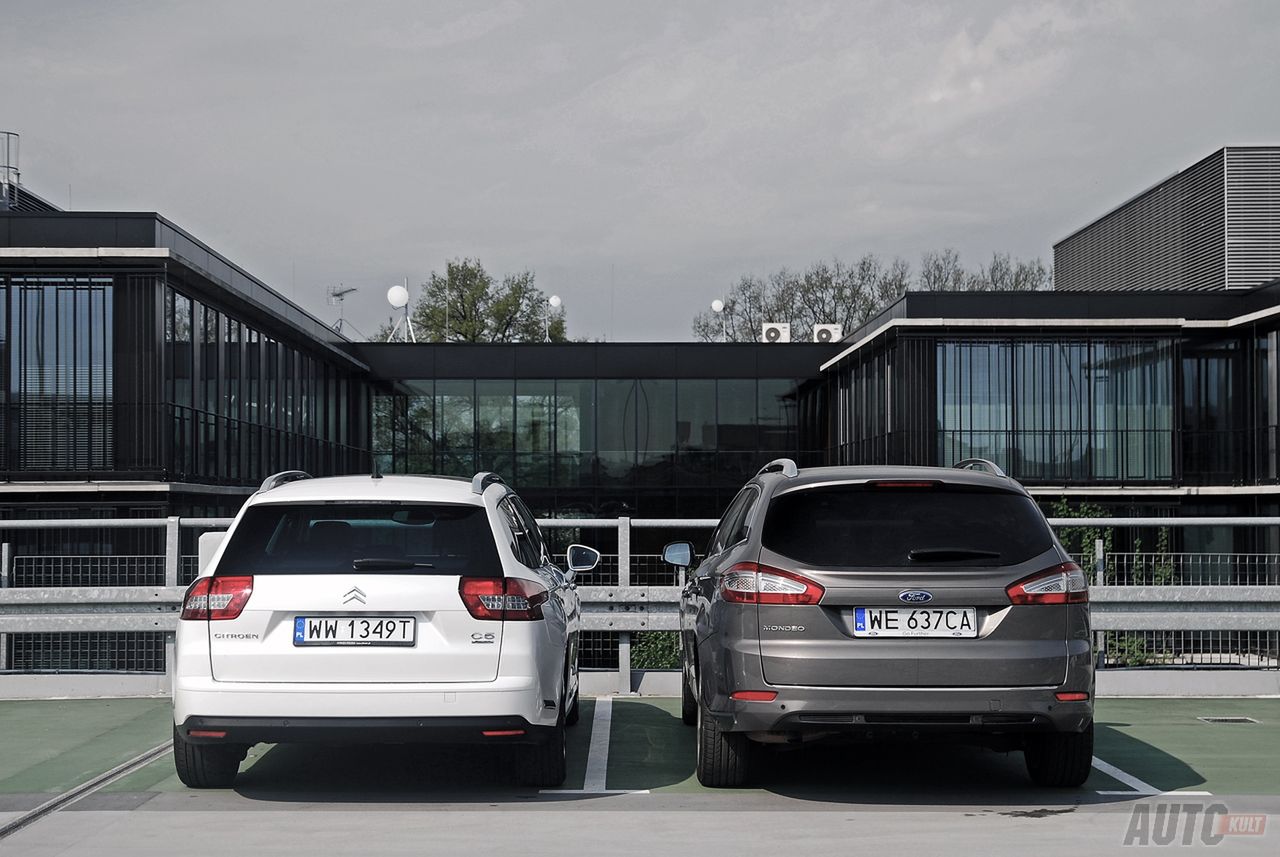 Citroen C5 Tourer vs. Ford Mondeo Kombi