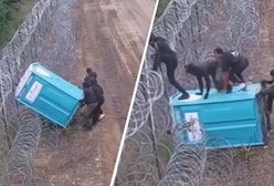 Nietypowa próba przekroczenia granicy. Użyli toalety