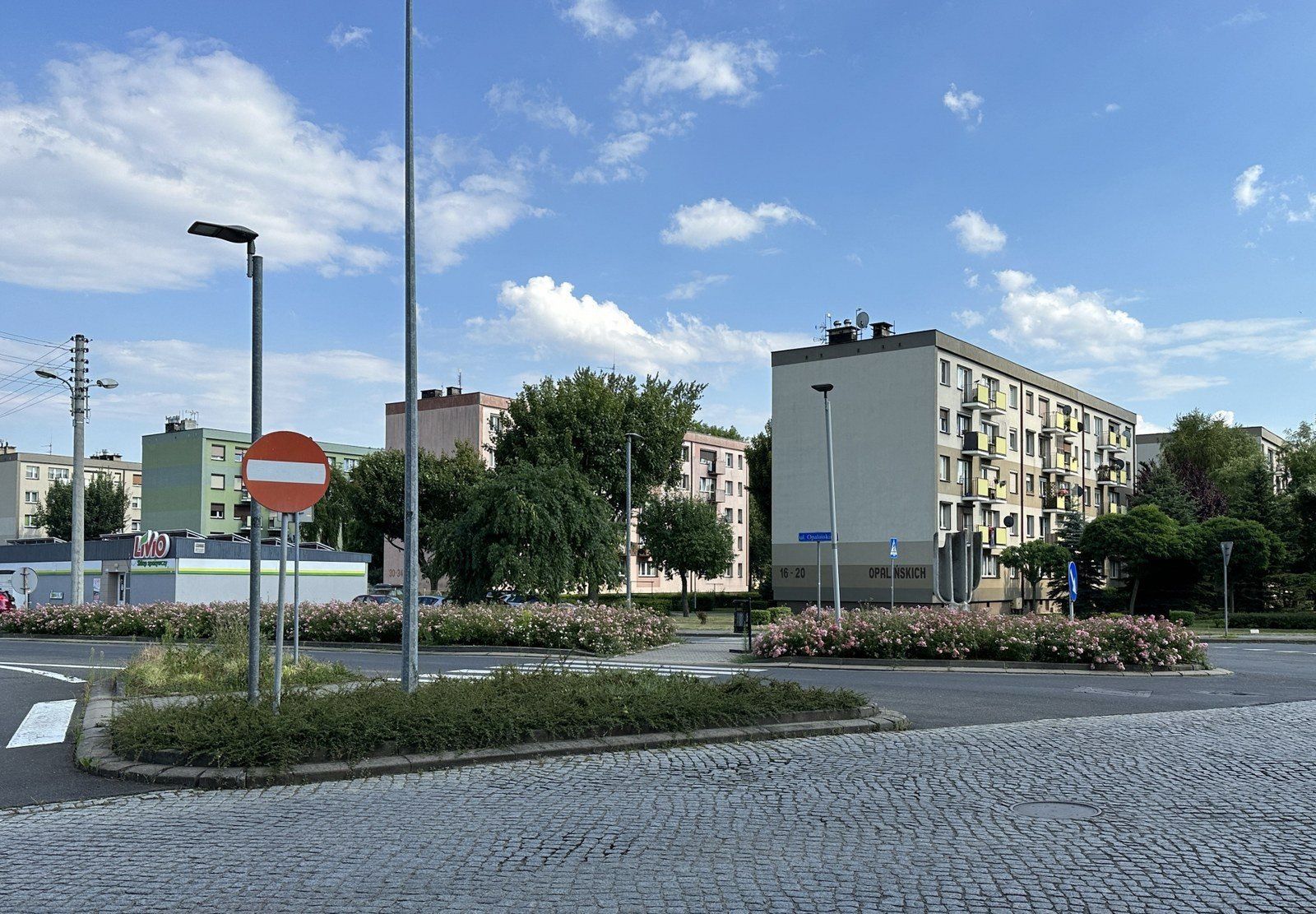 Rondo przy Opalińskich w Lesznie
