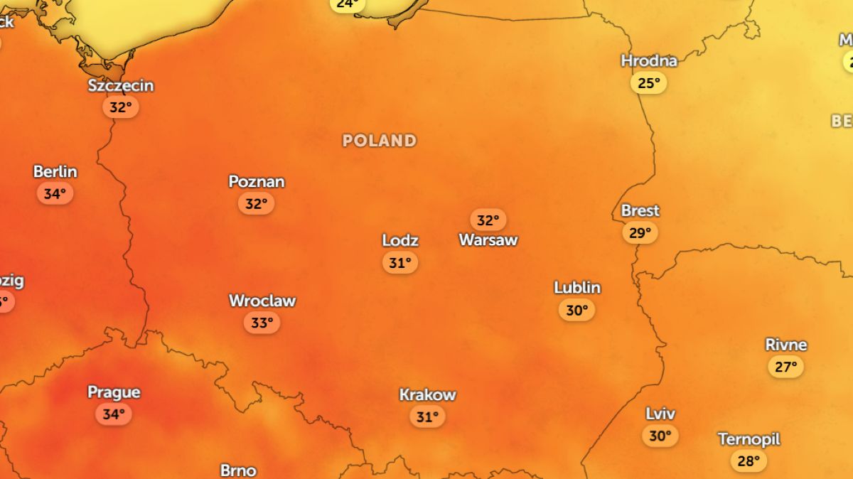 Prognoza pogody na 13 i 14 sierpnia