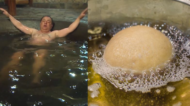 Robert Makłowicz - pączek w jacuzzi