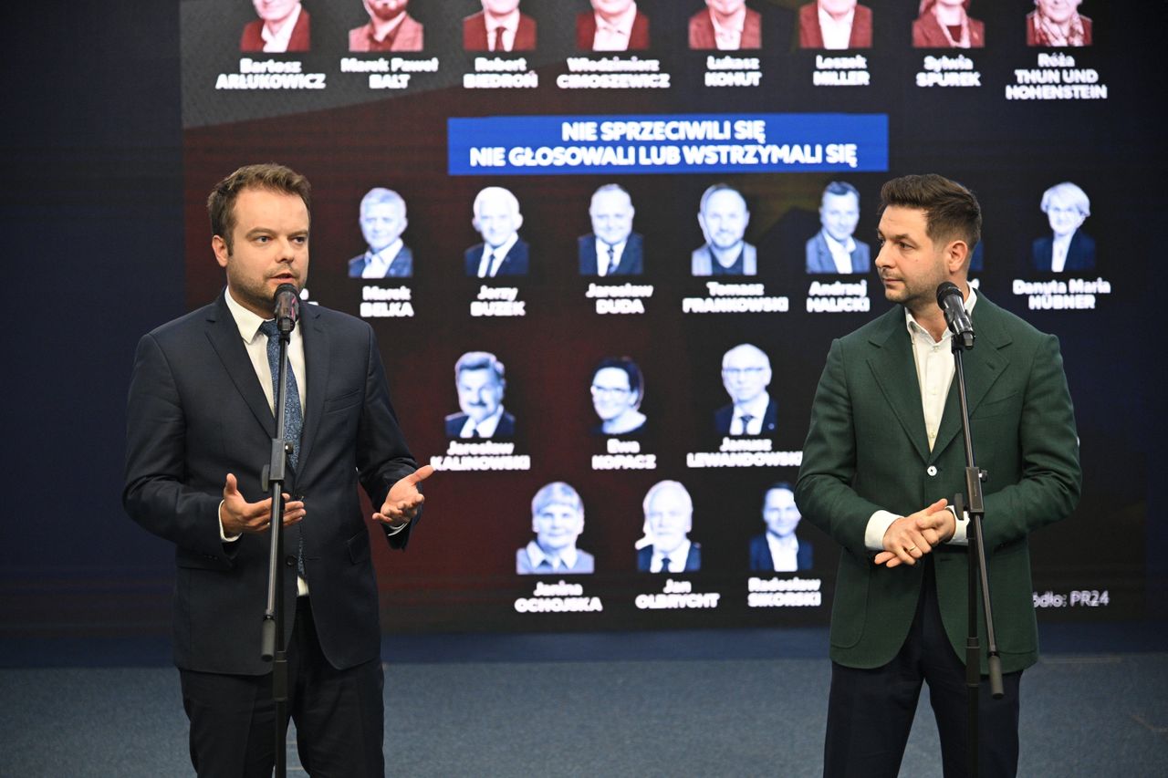 Spięcie z TVN na konferencji. "Proszę nie krzyczeć"