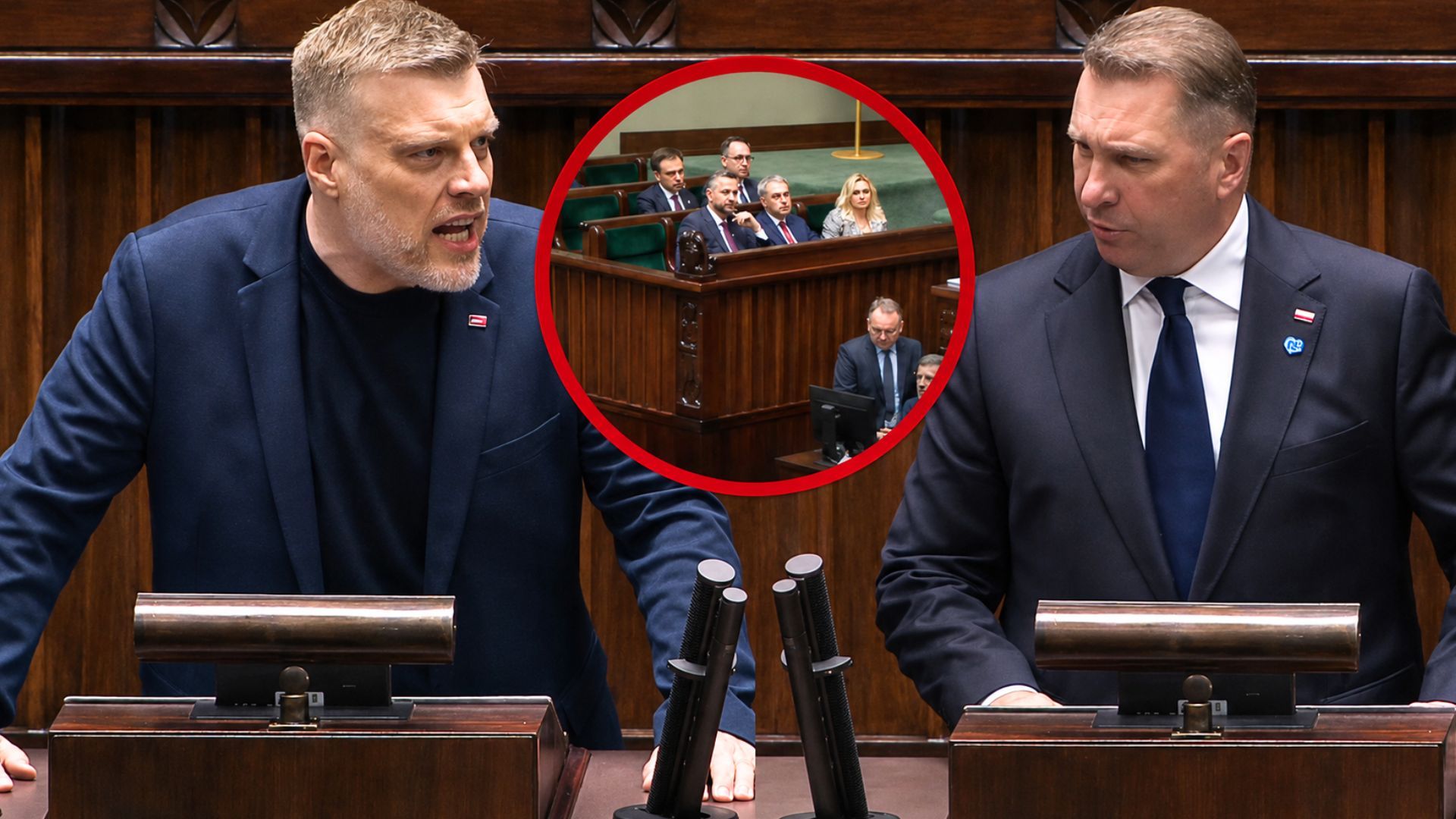 "Palicie się". Zandberg i Czarnek uderzyli w rząd Tuska ws. afery w szpitalu