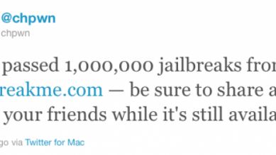 Ponad milion urządzeń odblokowanych dzięki JailbreakMe 3.0 pierwszego dnia! 1