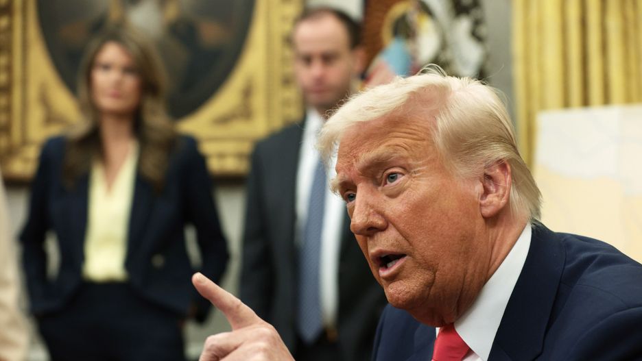 Prezydent USA Donald Trump za pokój chce