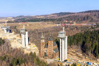 Bazylika Mariacka pod estakadą. GDDKiA udostępnia grafiki