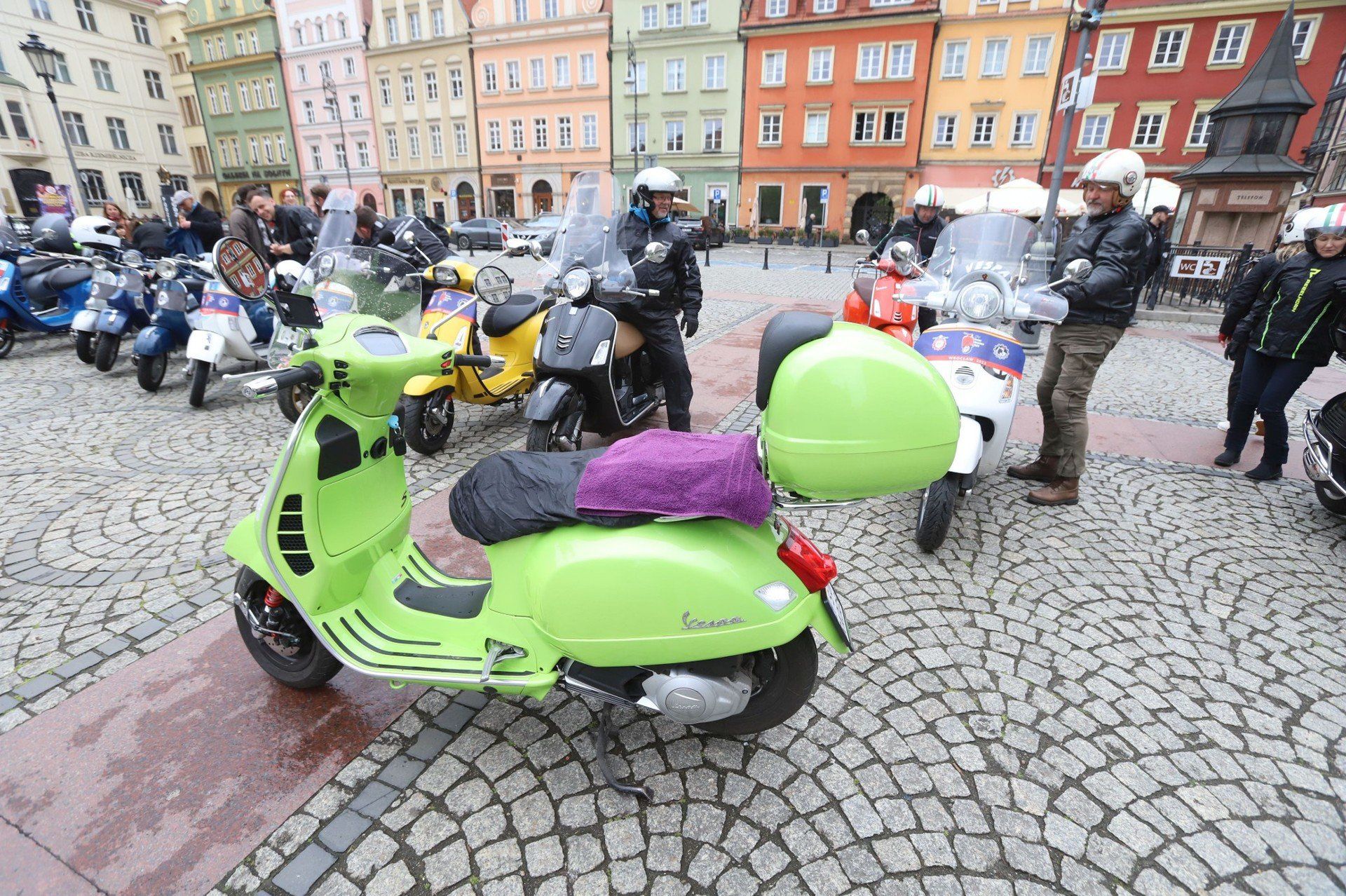 II Zlot Vespa – parada we Wrocławiu