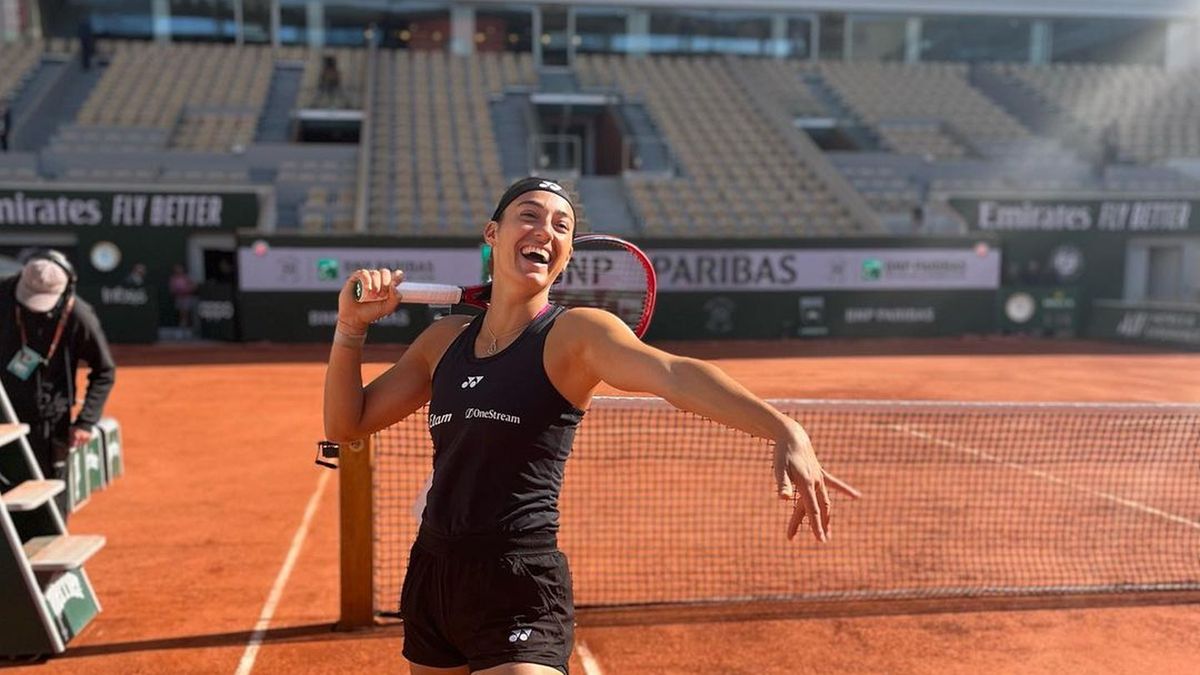 Na zdjęciu Caroline Garcia