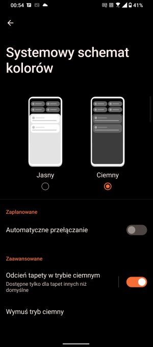 ROG Phone 6 Pro ekran ustawienia