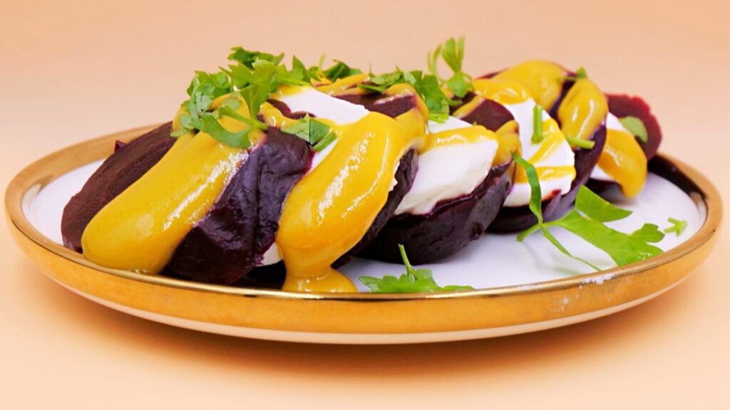 Sałatka z buraka i mozzarelli przepis