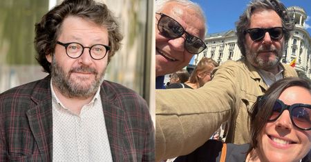 Grzegorz Turnau protestuje w towarzystwie córki Antoniny i starszego o 17 lat zięcia Marka Kondrata: "Wygramy" (ZDJĘCIA)