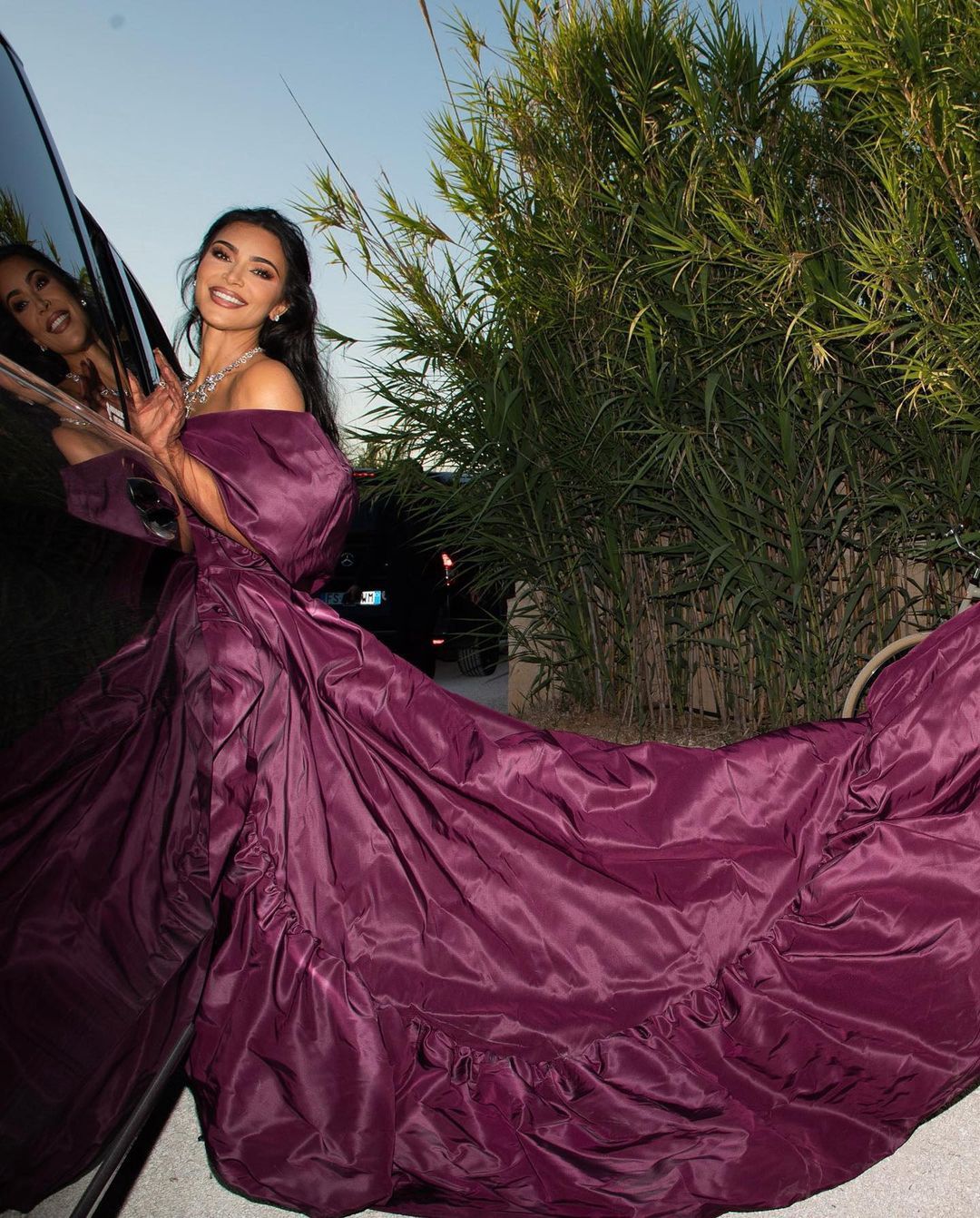 Kim Kardashian na pokazie Dolce&Gabbana