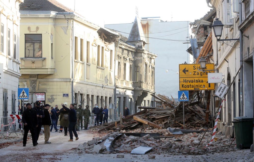 Tak wygląda miejscowość Debris po trzęsieniu ziemi