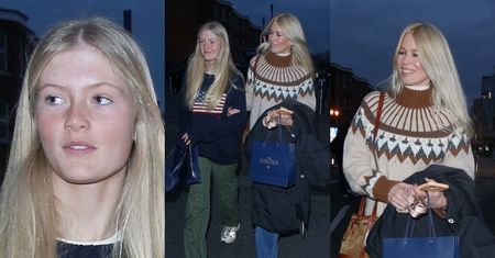 Claudia Schiffer wraca z meczu z rodziną. 18-letnia Clementine też pójdzie w ślady mamy? (ZDJĘCIA)