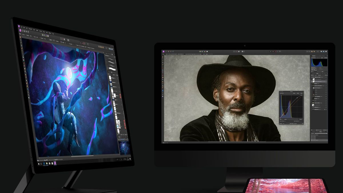 Affinity Photo, Designer i Publisher za darmo przez 3 miesiące. Później zniżka 50 proc. 1