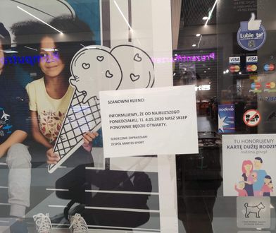 Galerie handlowe tuż przed otwarciem. Jedni się szykują, inni wypowiadają umowy