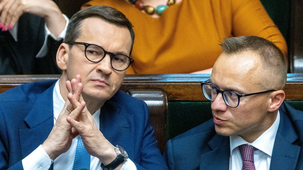 reporter_baza_2022-0512.05.2022   Warszawa Sejm 54. posiedzenie Sejmu IX kadencji    fot. Andrzej Iwanczuk/REPORTERN/z: Mateusz Morawiecki, Artur SobonAndrzej Iwanczuk/REPORTER