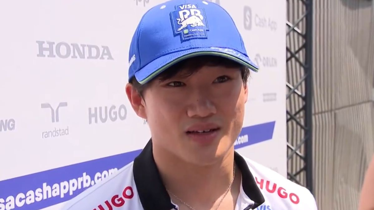 Na zdjęciu: Yuki Tsunoda