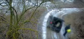 Wyrzucał śmieci na dziko. Symboliczna grzywna, więc policjanci ukarali go, publikując nagranie