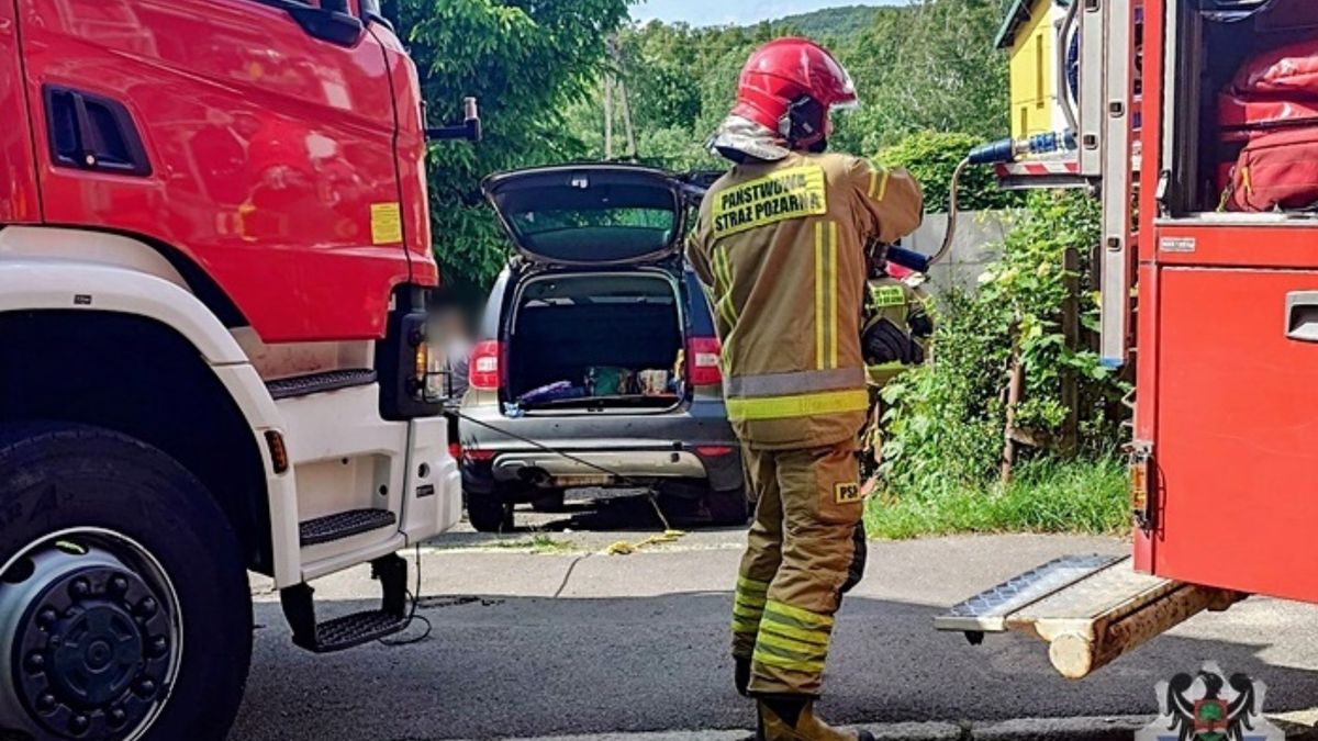 Wypadek w Wałbrzychu