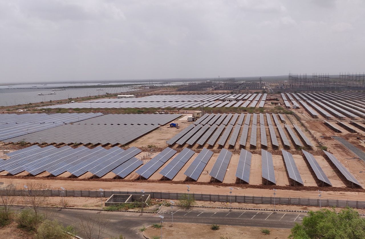 Elektrownia słoneczna w Indiach