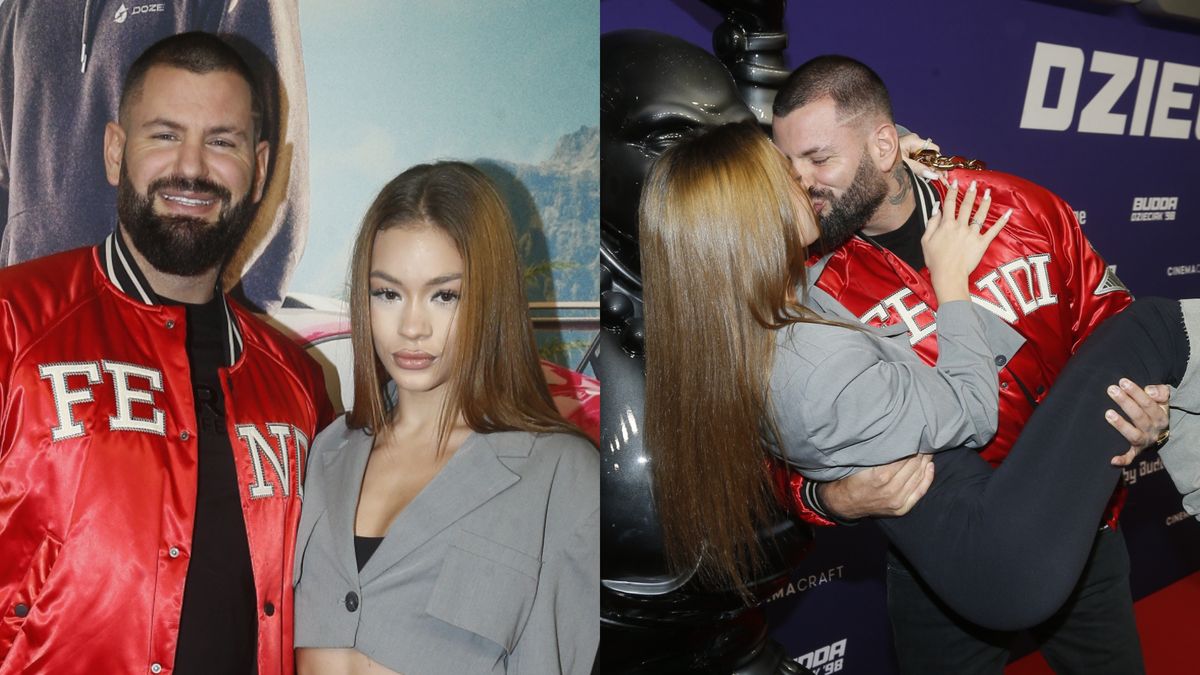 Wojtek Gola WNOSI ukochaną z torebką za 19 tys. zł na ściankę (ZDJĘCIA)