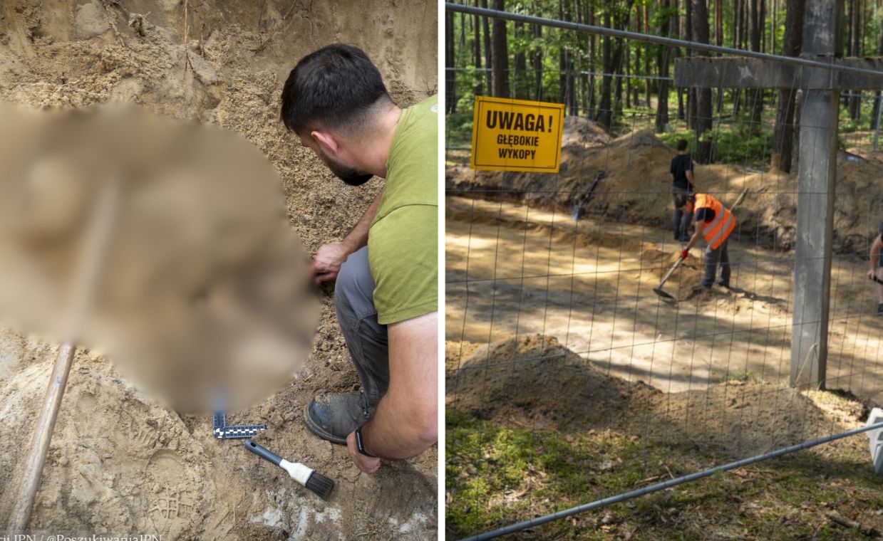Znaczące odkrycie IPN. Odnaleziono zbiorowy grób pod Warszawą