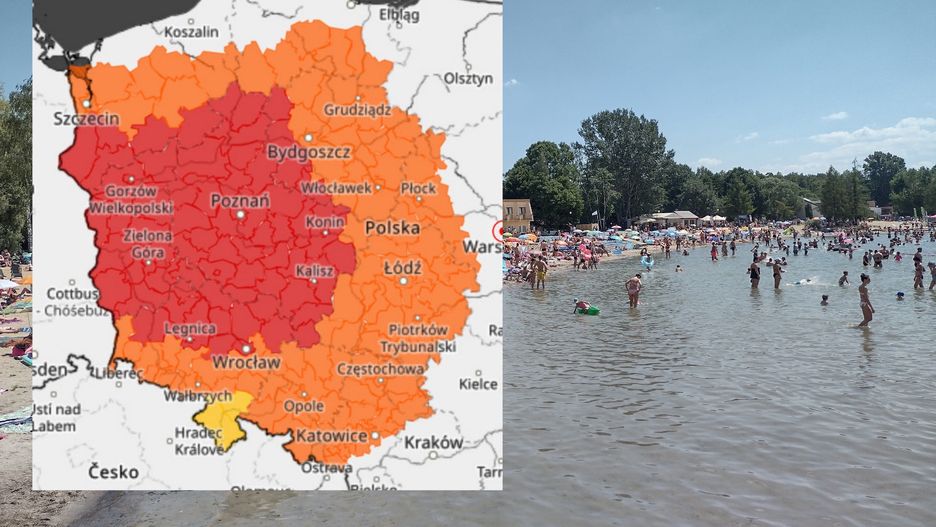 Najwyższe ostrzeżenie przed upałami dla Wielkopolski