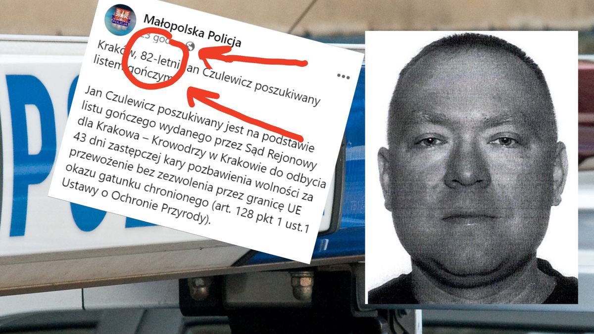 Ludzie patrzą na list gończy i turlają się ze śmiechu. 