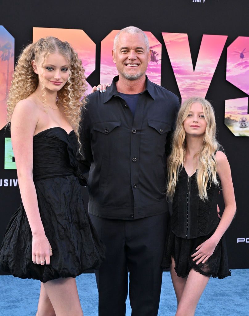 Eric Dane with daughters