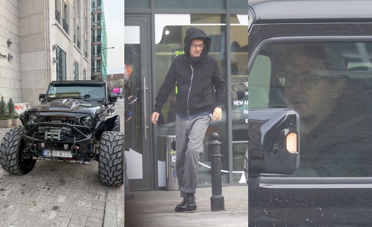 Kuba Wojewódzki wozi się po stolicy nową furą