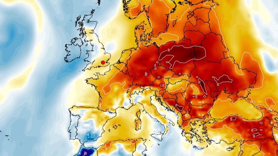 Pogoda. Temperatura wyniesie od 15 do 21 stopni Celsjusza (Fot.: wxcharts.com)