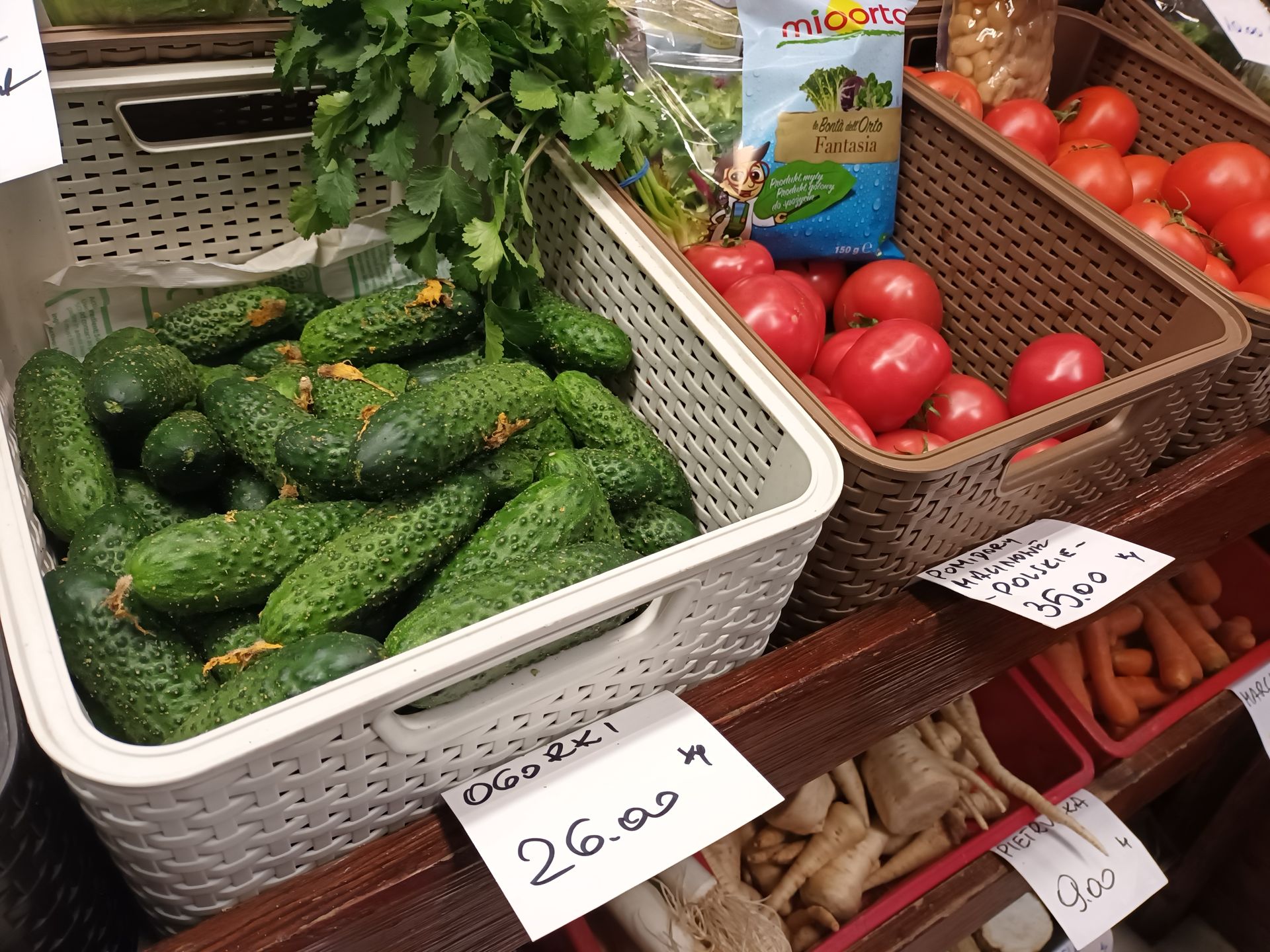 Ceny warzyw poszły w górę