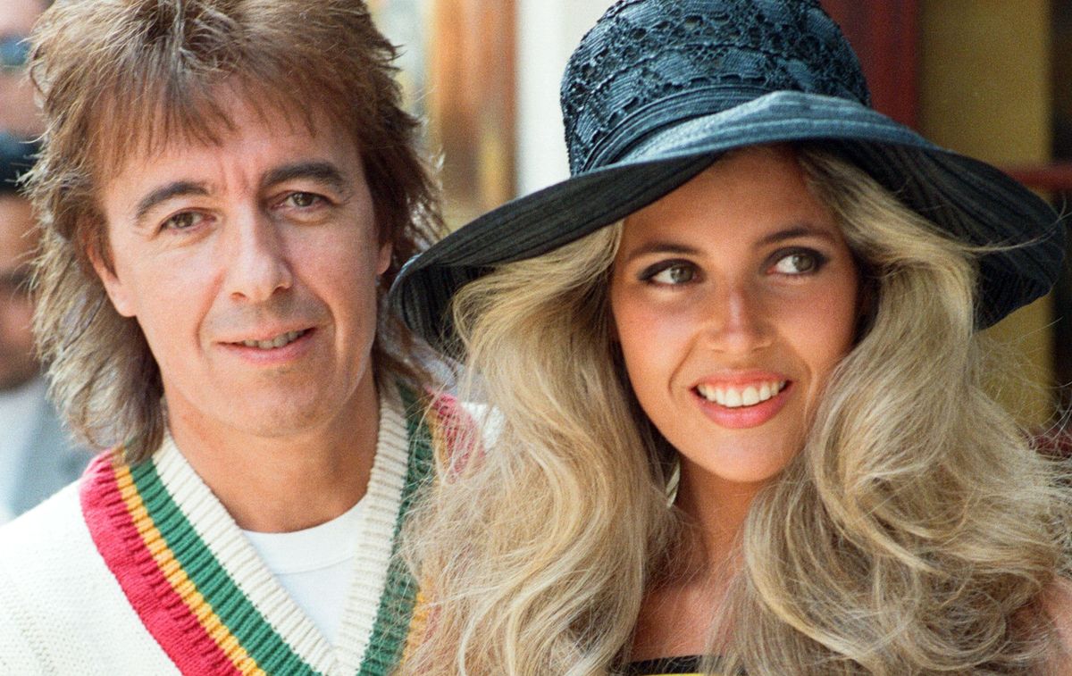 Bill Wyman i Mandy Smith w 1989 r.