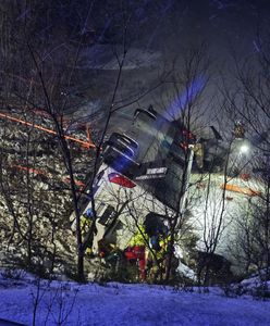 Katastrofa w Norwegii. Autokar zjechał z drogi do jeziora