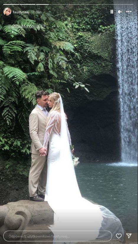 Tak wyglądał ślub Daniela Martyniuka z Faustyną