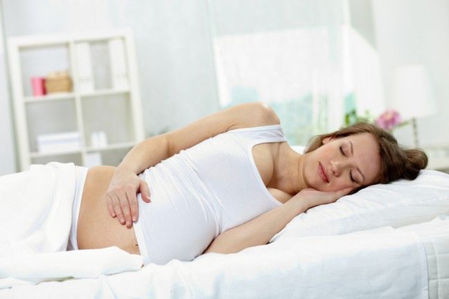 Kobiety w ciąży mogą spać tylko na lewym boku