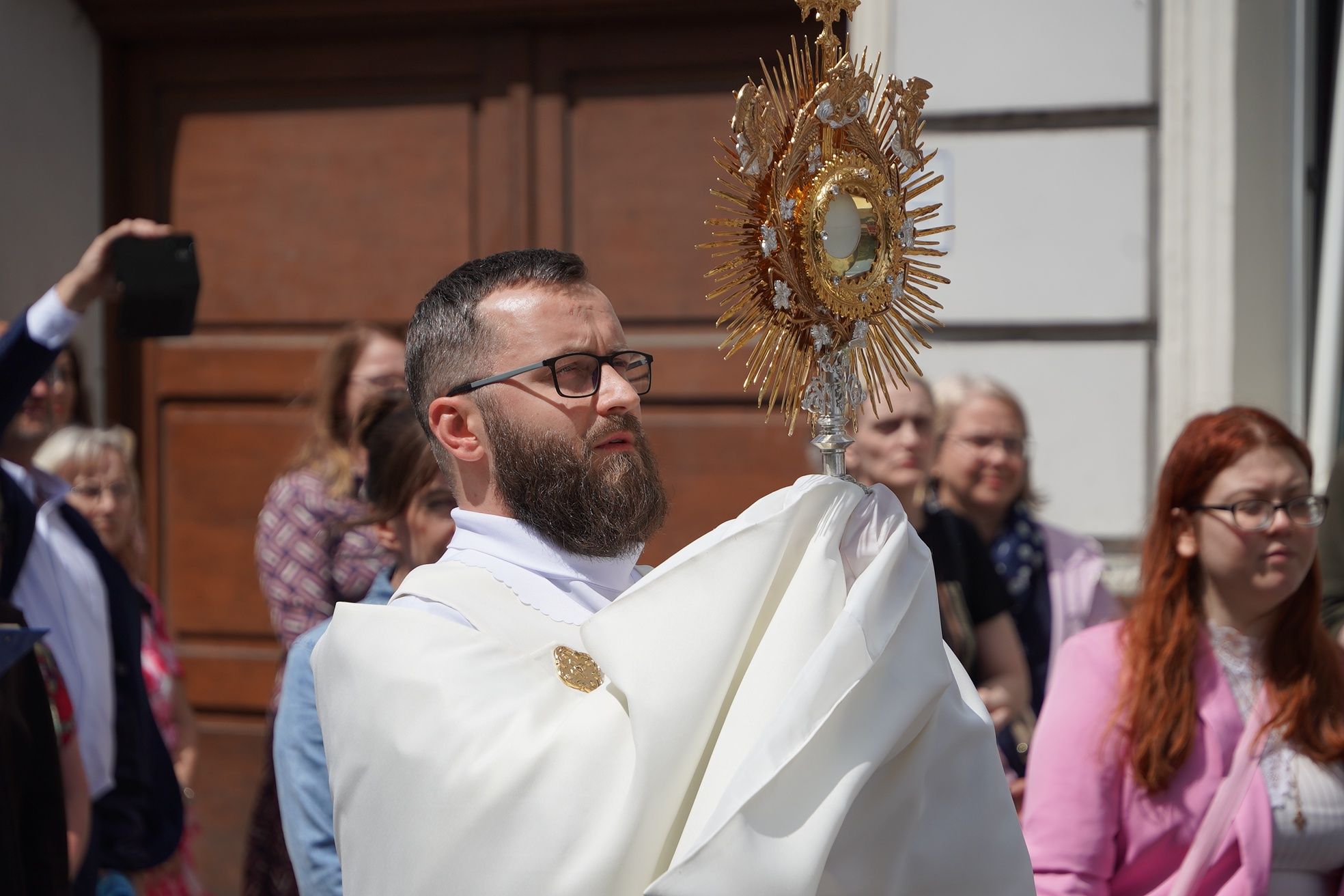 Procesja Bożego Ciała w parafii pw. Św. Antoniego w Pile