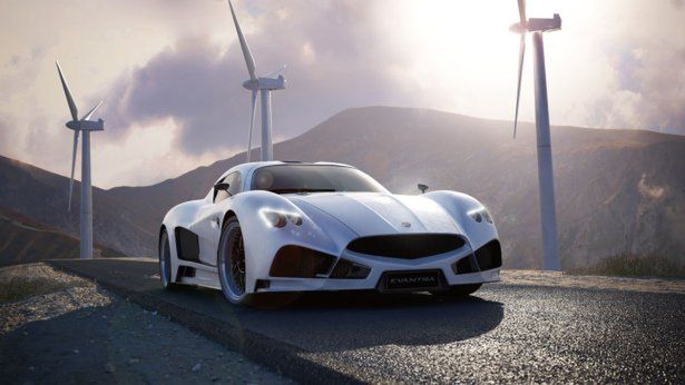 Mazzanti Evantra V8 - mocniejsza wersja unikatowego supersamochodu