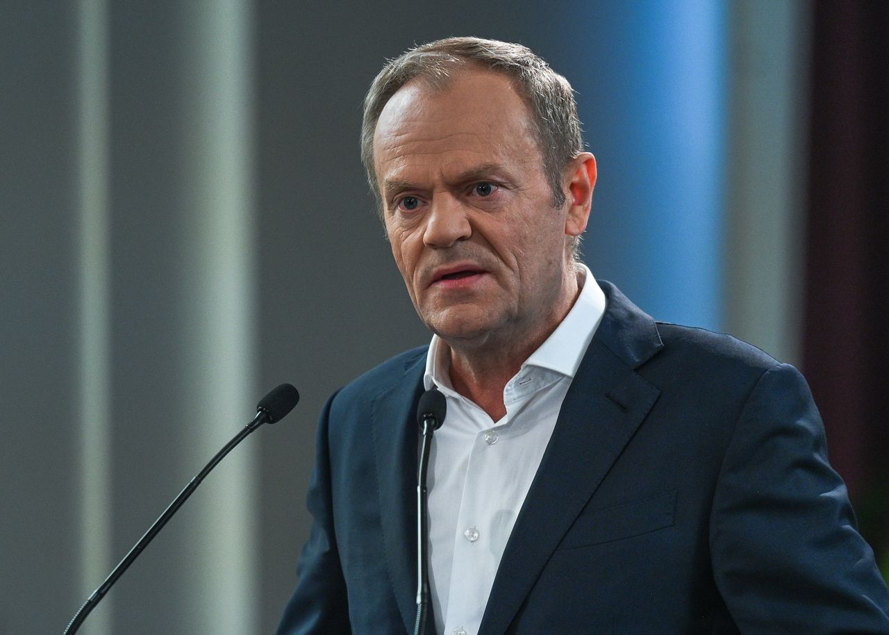 Przewodniczący Platformy Obywatelskiej Donald Tusk