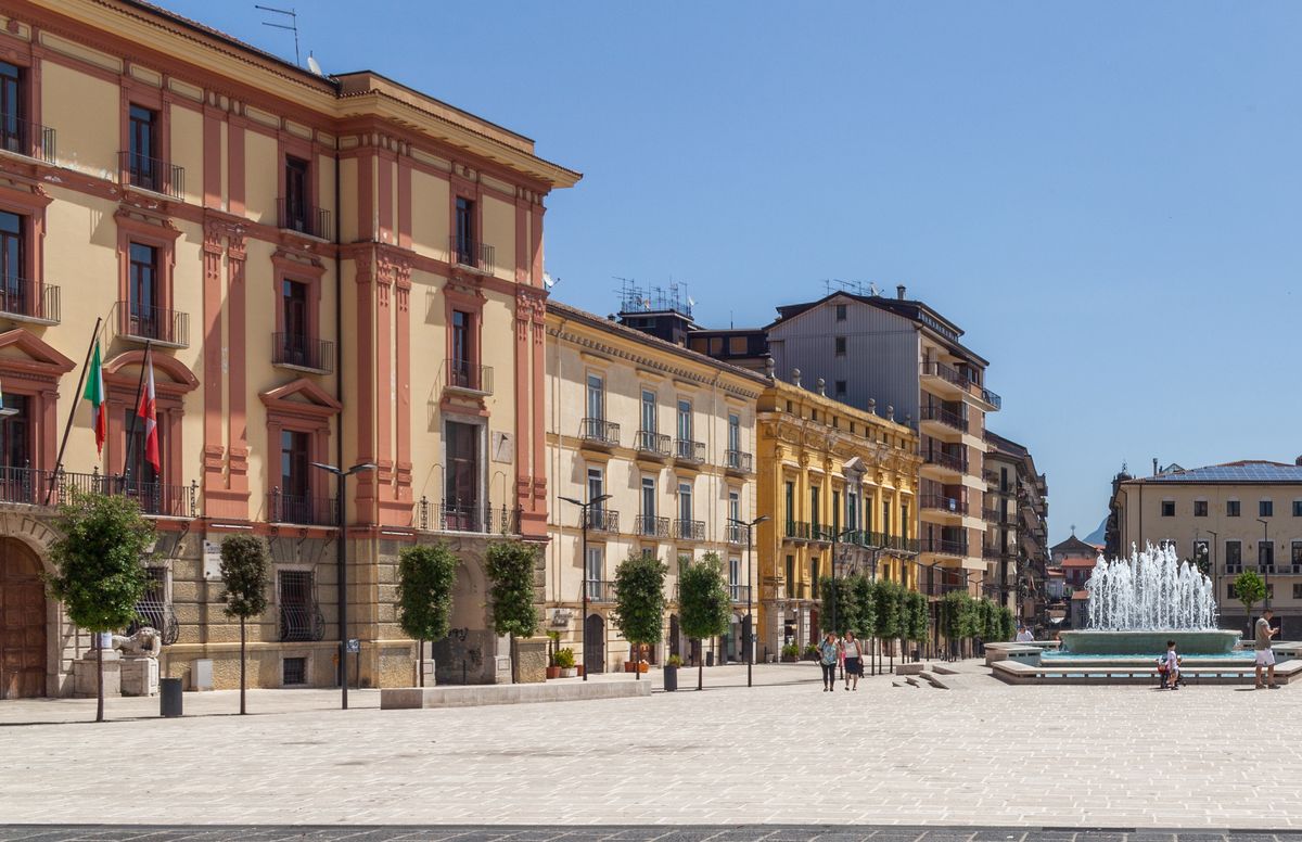 Avellino leży na południu Włoch