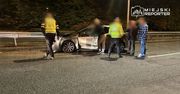 Warszawa: Zderzenie czterech pojazdów na Wisłostradzie