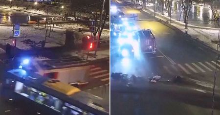 Koszmarny wypadek w Moskwie. Autobus zderzył się z wozem strażackim