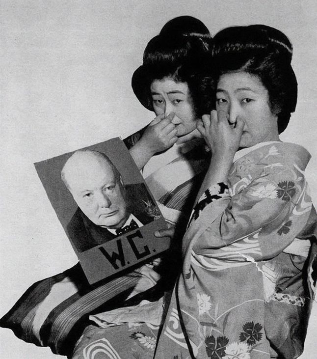 Propaganda przeciwko Wielkiej Brytanii. Japonia, 1941.