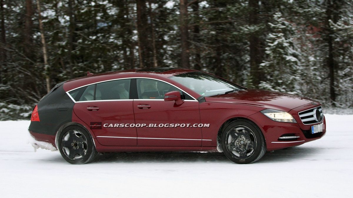 Mercedes CLS Shooting Break (źródło: Carscoop)