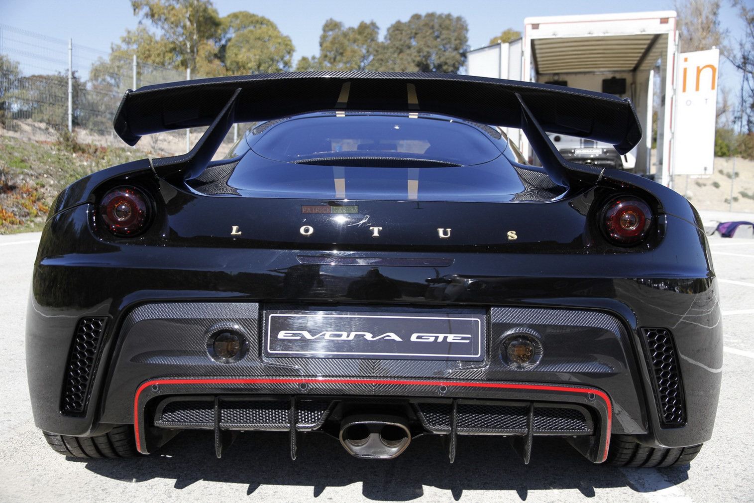Lotus Evora GTE w barwach zespołu F1 (fot. Patrick Garcia)