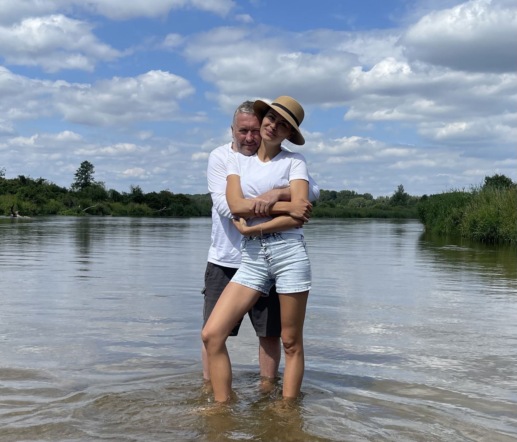 Rafał Sonik z partnerką Izą